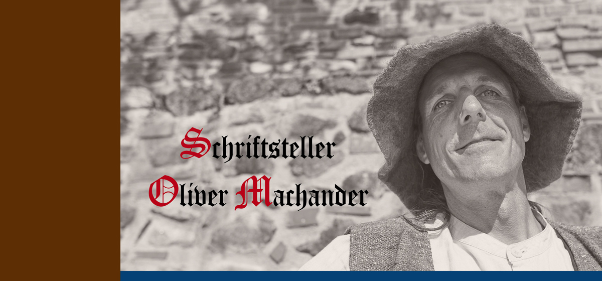 Der Schriftsteller Oliver Machander